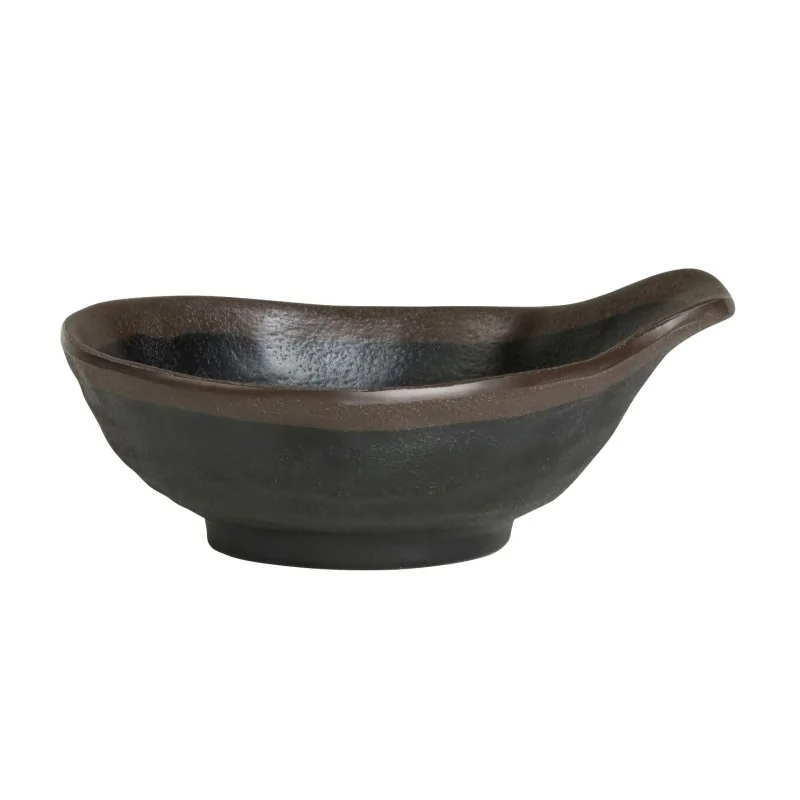 Delfin Melamine Grey Stone Bowl 5 7/8'' x 1 3/4'' (9 Oz) Grey Stone Delfin Melamine Grey Stone Bowl 5 7/8'' x 1 3/4'' (9 Oz) Grey Stone