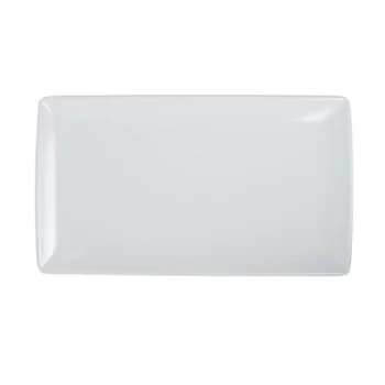 Creations Melamine Improv Rectangle Tray 12'' x 7 1/2'' Improv - Pack of 12
