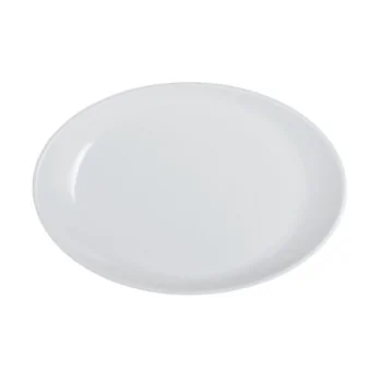 Creations Melamine Improv Oval Winged Coupe Platter 10 7/8'' x 7 1/2'' x 1 3/8'' Improv - Pack of 12