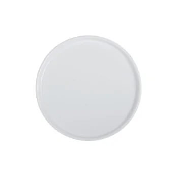 Creations Melamine Improv Stack Plate 8 1/8'' x 7/8'' Improv - Pack of 12