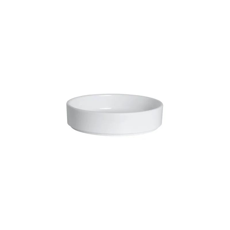 Creations Melamine Improv Stacking Tray 6 1/2'' x 1 1/2'' (21 Oz) Improv - Pack of 12 Creations Melamine Improv Stacking Tray 6 1/2'' x 1 1/2'' (21 Oz) Improv - Pack of 12