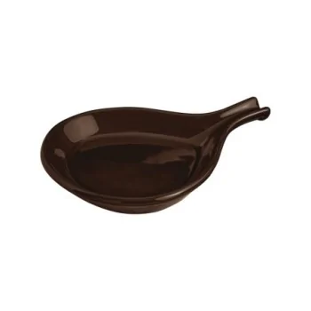 Diversified Ceramics Laredo Brown Handled Skillet 11'' x 8 1/4'' x 1 1/2'' (18 Oz) Laredo Brown - Pack of 12