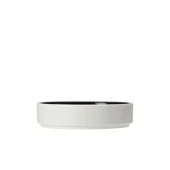 Steelite Performance Nyx Stacking Tray 6 1/2'' x 1 1/2'' (21 Oz) Nyx - Pack of 12