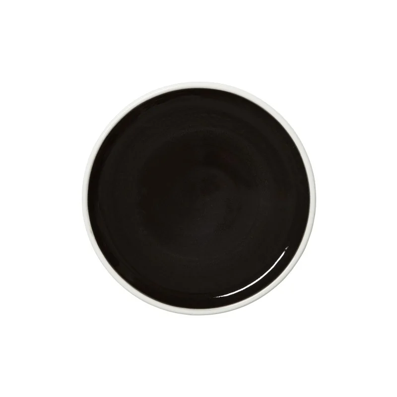 Steelite Performance Nyx Stack Plate 6 1/2'' x 1/2'' Nyx - Pack of 12 Steelite Performance Nyx Stack Plate 6 1/2'' x 1/2'' Nyx - Pack of 12