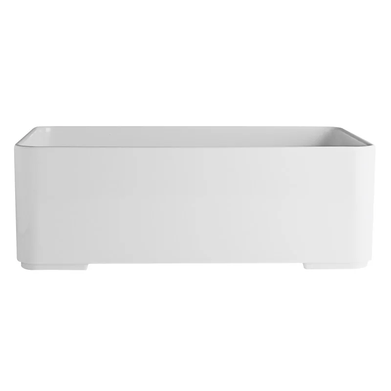 Creations Melamine Oasis Small Box 10 1/2'' x 7 1/8'' x 3 1/2'' (3 1/2 Qt) Oasis - Pack of 6
