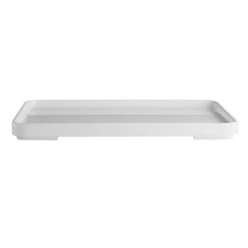 Creations Melamine Oasis Small Box Lid 10 1/2'' x 7 1/8'' x 3/4'' Oasis - Pack of 4