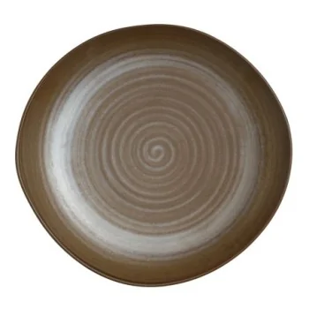 Folio Alpha Ceram Patina Bronze Plate 11 1/4'' Patina Bronze - Pack of 12