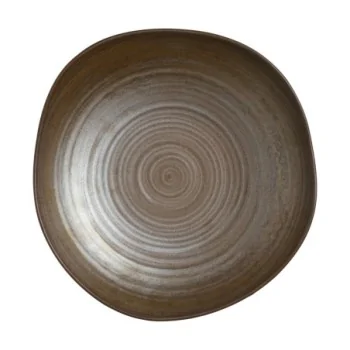 Folio Alpha Ceram Patina Bronze Bowl 10'' x 2 3/8'' (1 1/4 Qt) Patina Bronze - Pack of 12