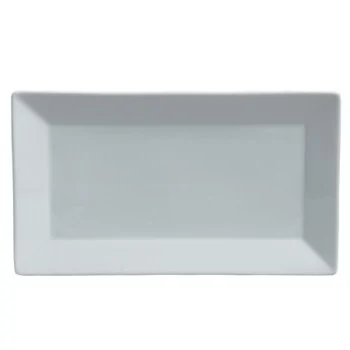 Varick DW Pub Rimmed Rectangle Tray 11'' x 6'' Pub - Pack of 12