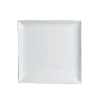Varick DW Pub Square Plate 8'' Pub - Pack of 12