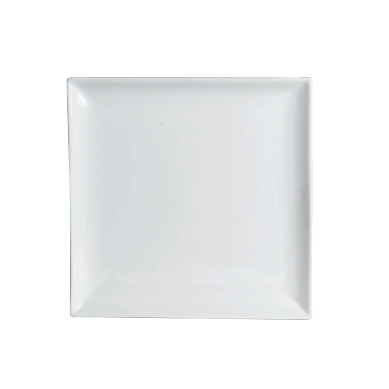 Varick DW Pub Square Plate 5 1/2'' Pub - Pack of 12 Varick DW Pub Square Plate 5 1/2'' Pub - Pack of 12