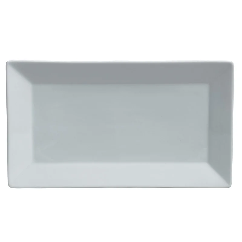 Varick DW Pub Rimmed Rectangle Tray 14'' x 7'' Pub - Pack of 12 Varick DW Pub Rimmed Rectangle Tray 14'' x 7'' Pub - Pack of 12
