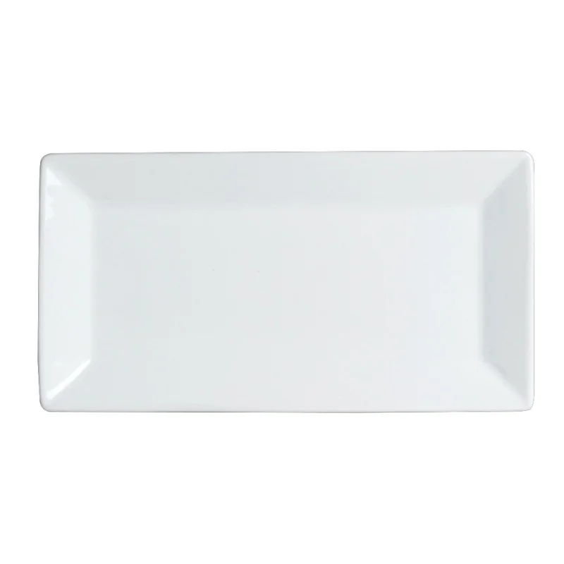 Varick DW Pub Rimmed Rectangle Tray 9 1/2'' x 5'' Pub - Pack of 12 Varick DW Pub Rimmed Rectangle Tray 9 1/2'' x 5'' Pub - Pack of 12