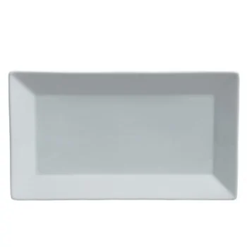 Varick DW Pub Rimmed Rectangle Tray 7'' x 4 3/8'' Pub - Pack of 12