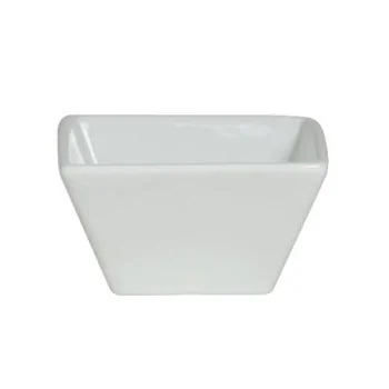 Varick DW Pub Square Bowl 3 5/8'' x 2'' (6 Oz) Pub - Pack of 12