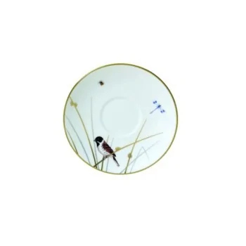 William Edwards Reed Tea Saucer/ Soup Stand 6 3/8'' Reed - Pack of 12