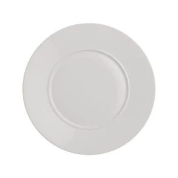 Rene Ozorio Luxury Bone Signature Ro Signature Plate 11 1/4'' (6 1/2'' Well) Signature Ro - Pack of 12
