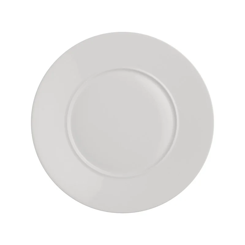 Rene Ozorio Luxury Bone Signature Ro Signature Plate 11 1/4'' (6 1/2'' Well) Signature Ro - Pack of 12 Rene Ozorio Luxury Bone Signature Ro Signature Plate 11 1/4'' (6 1/2'' Well) Signature Ro - Pack of 12