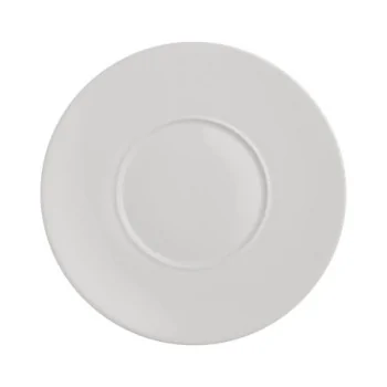 Rene Ozorio Luxury Bone Signature Ro Signature Plate 11 1/4'' (5 1/2'' Well) Signature Ro - Pack of 12