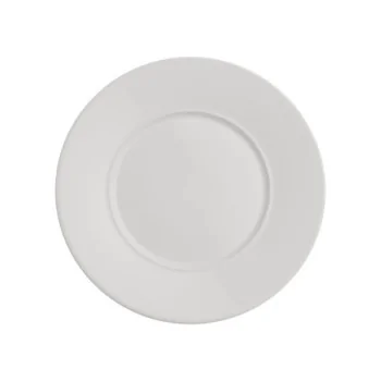 Rene Ozorio Luxury Bone Signature Ro Wing Plate 9 1/2'' (5 5/8'' Well) Signature Ro - Pack of 24