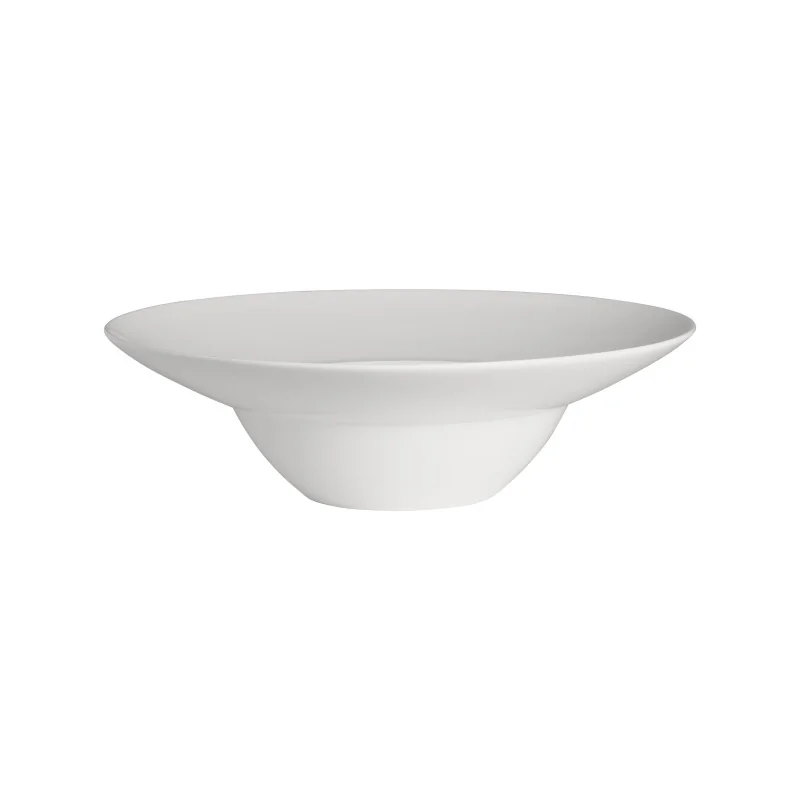 Rene Ozorio Luxury Bone Signature Ro Laksa Bowl 10 1/2'' x 3 1/2'' (5 7/8'' 17 3/4 Oz Well) Signature Ro - Pack of 12 Rene Ozorio Luxury Bone Signature Ro Laksa Bowl 10 1/2'' x 3 1/2'' (5 7/8'' 17 3/4 Oz Well) Signature Ro - Pack of 12