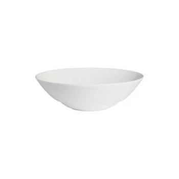 Rene Ozorio Luxury Bone Signature Ro Side Bowl 7 1/8'' x 2 1/4'' (21 Oz) ( 4 1/8'' 2 7/8 Oz Well) Signature Ro - Pack of 24