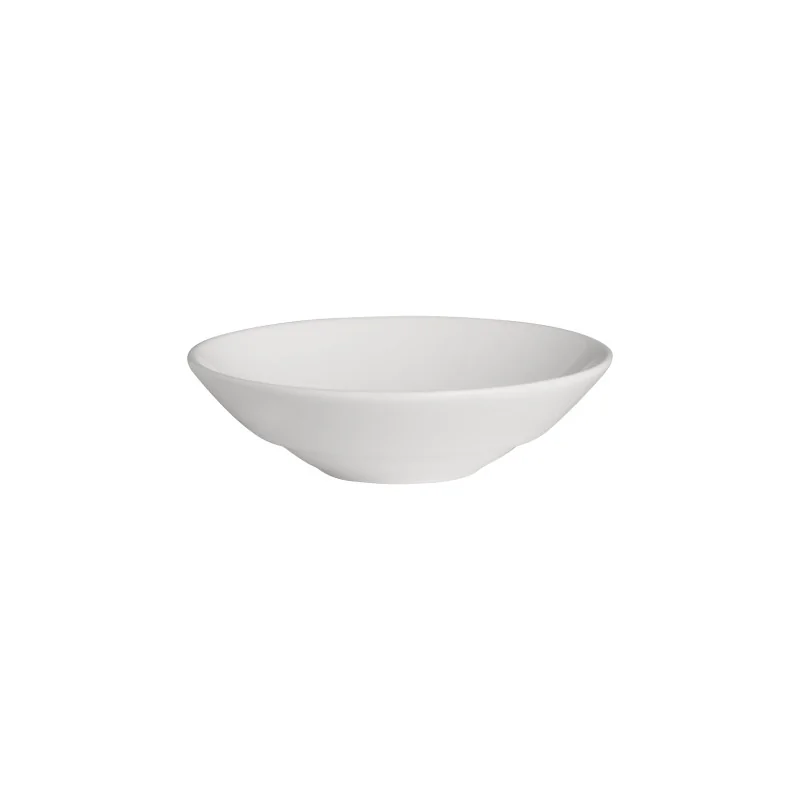Rene Ozorio Luxury Bone Signature Ro Butter Bowl 3 1/2'' x 1'' (5 1/2'' 2 Oz Well) Signature Ro - Pack of 24 Rene Ozorio Luxury Bone Signature Ro Butter Bowl 3 1/2'' x 1'' (5 1/2'' 2 Oz Well) Signature Ro - Pack of 24