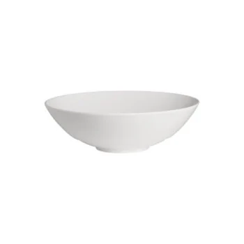 Rene Ozorio Luxury Bone Signature Ro Serving Bowl 8 1/4'' x 2 1/2'' (1 Qt) (5'' 3 5/8 Oz Well) Signature Ro - Pack of 24