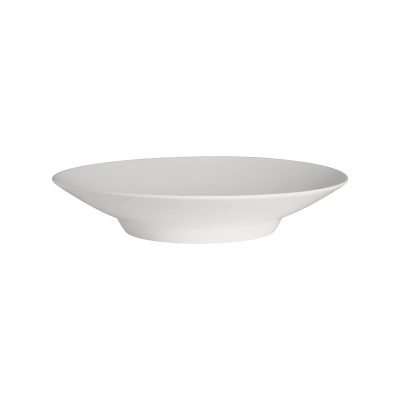 Rene Ozorio Luxury Bone Signature Ro Gourmet Bowl 11 1/4'' x 2'' (6 1/2'' 1 3/4 Qt Well) Signature Ro - Pack of 12 Rene Ozorio Luxury Bone Signature Ro Gourmet Bowl 11 1/4'' x 2'' (6 1/2'' 1 3/4 Qt Well) Signature Ro - Pack of 12