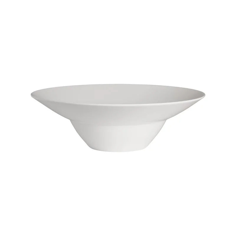 Rene Ozorio Luxury Bone Signature Ro Laksa Bowl 11 1/4'' x 3 1/2'' (6 1/2'' 22 Oz Well) Signature Ro - Pack of 12 Rene Ozorio Luxury Bone Signature Ro Laksa Bowl 11 1/4'' x 3 1/2'' (6 1/2'' 22 Oz Well) Signature Ro - Pack of 12