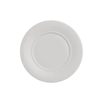 Rene Ozorio Luxury Bone Signature Ro Wing Plate 6 1/2'' (4 3/4'' Well) Signature Ro - Pack of 24