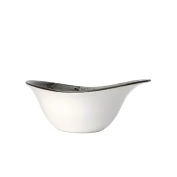 Steelite Performance Urban Smoke Bowl 7'' x 5 1/2'' x 3 1/2'' (14 1/2 Oz) Urban Smoke - Pack of 12
