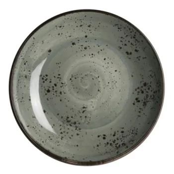 Creations Melamine Urban Smoke Coupe Bowl 10'' x 1 3/4'' (1 Qt) Urban Smoke - Pack of 12