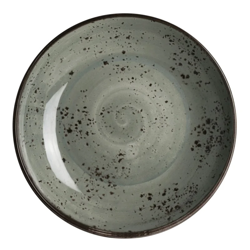 Creations Melamine Urban Smoke Coupe Bowl 10'' x 1 3/4'' (1 Qt) Urban Smoke - Pack of 12 Creations Melamine Urban Smoke Coupe Bowl 10'' x 1 3/4'' (1 Qt) Urban Smoke - Pack of 12