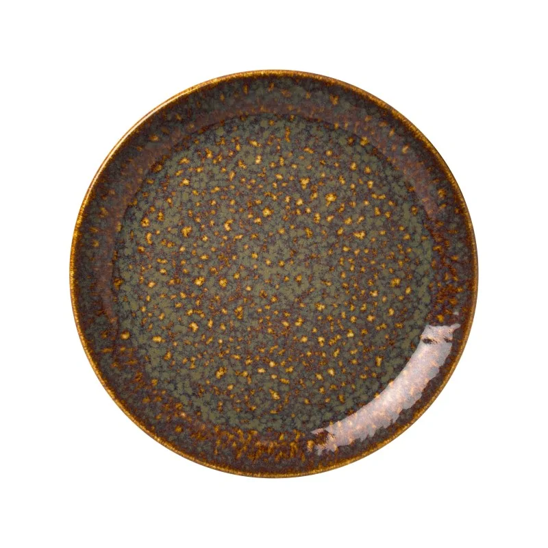 Steelite Performance Vesuvius Amber Plate Coupe 6'' Vesuvius Amber - Pack of 12 Steelite Performance Vesuvius Amber Plate Coupe 6'' Vesuvius Amber - Pack of 12