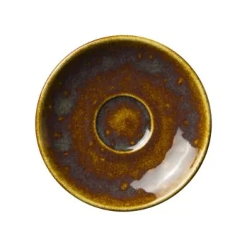 Steelite Performance Vesuvius Amber Saucer 5'' Vesuvius Amber - Pack of 12