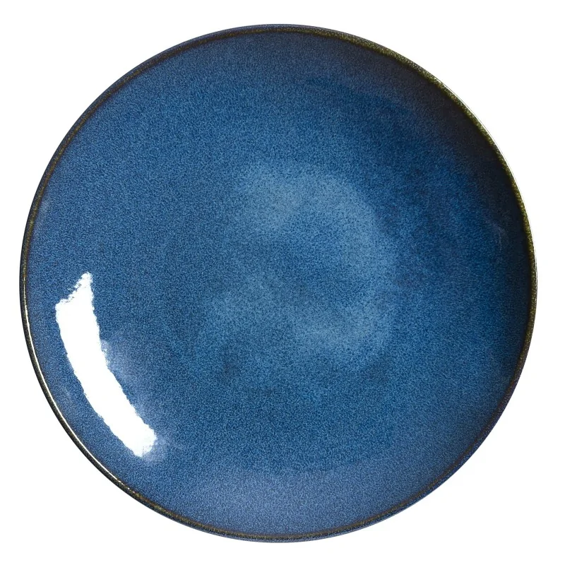 Rene Ozorio - Wabi Sabi Wabi Sabi Indig Coupe Bowl 8 1/4'' x 1 5/8'' (24 1/2 Oz) Wabi Sabi Indigo - Pack of 6