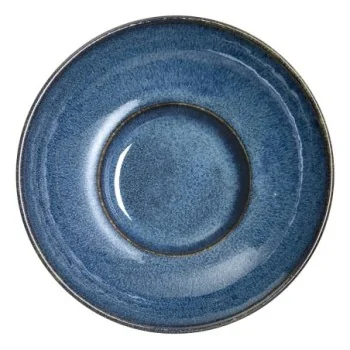 Rene Ozorio - Wabi Sabi Wabi Sabi Indig Coupe Bowl Rimmed 8'' x 2 3/8'' (1 1/2 Oz Well) Wabi Sabi Indigo - Pack of 6