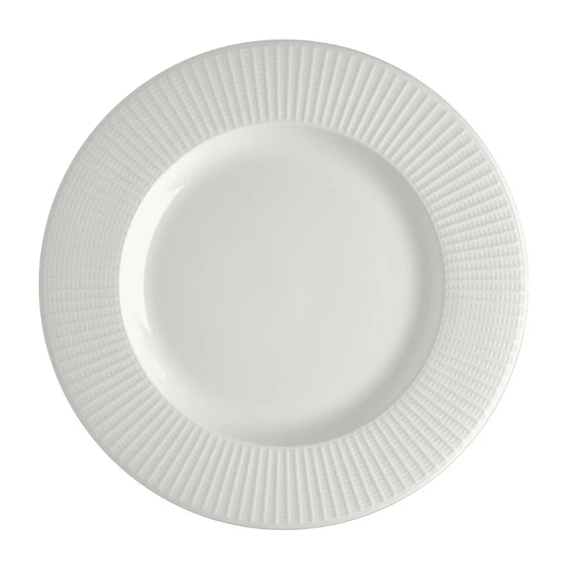 Steelite Distinction Willow Mid Rim Plate 10 5/8'' Willow - Pack of 24
