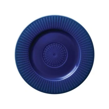 Steelite Distinction Willow Azure Gourmet Accent Plate 7 1/4'' Willow Azure - Pack of 12