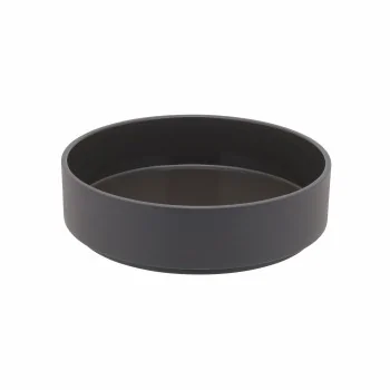 Degrenne 234564 Degrenne Evento Grey Stoneware Low Salad Bowl - 25....