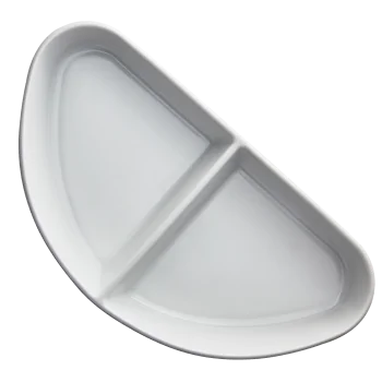 Degrenne 236684 Degrenne Evento 1/2 Chafing Porcelain Insert 1L - L...