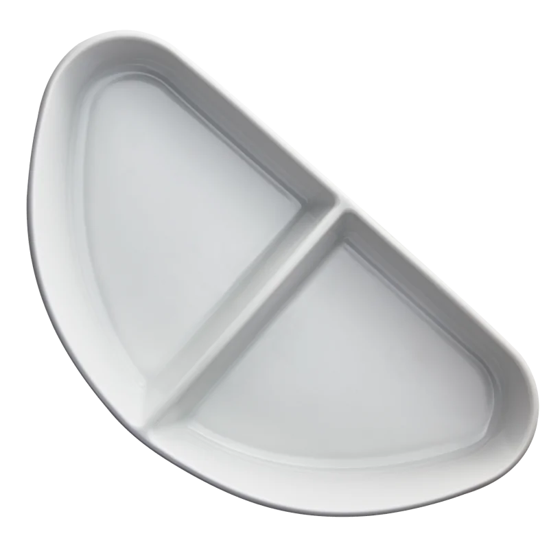 Degrenne 236684 Degrenne Evento 1/2 Chafing Porcelain Insert 1L - L...