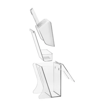 Cal-Mil Polycarbonate Freestanding Scoop Holder - 32oz