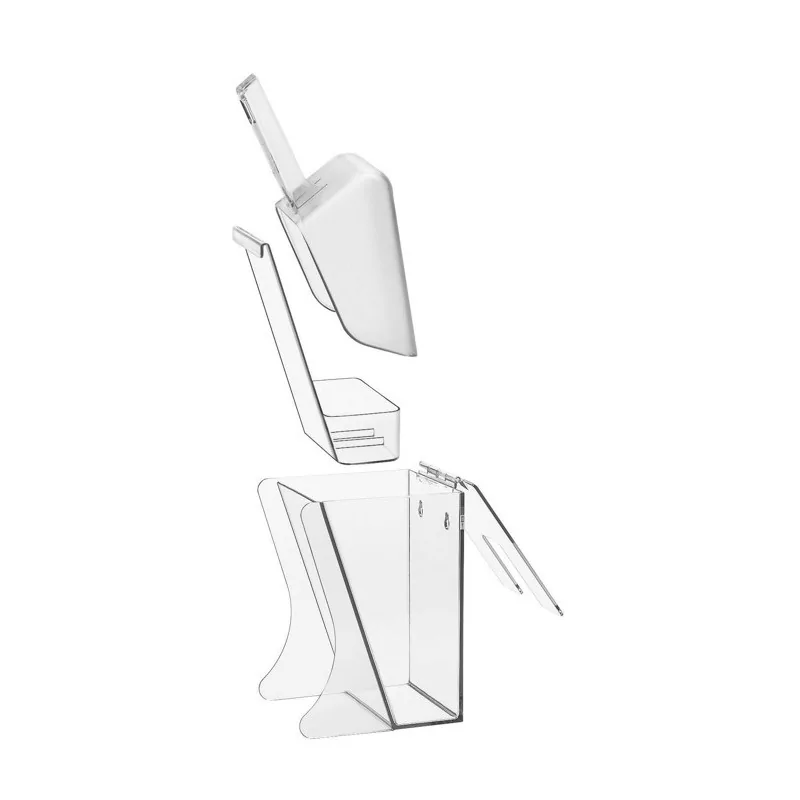 Cal-Mil Polycarbonate Freestanding Scoop Holder - 32oz