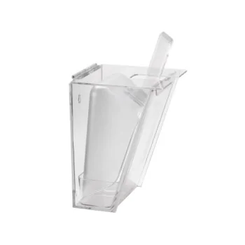 Cal-Mil Polycarbonate Wall Mount Scoop Holder - 64oz