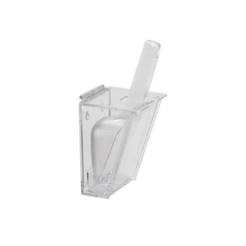 Cal-Mil Polycarbonate Wall Mount Scoop Holder - 6oz