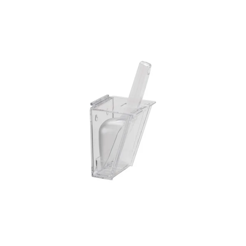 Cal-Mil Polycarbonate Wall Mount Scoop Holder - 6oz