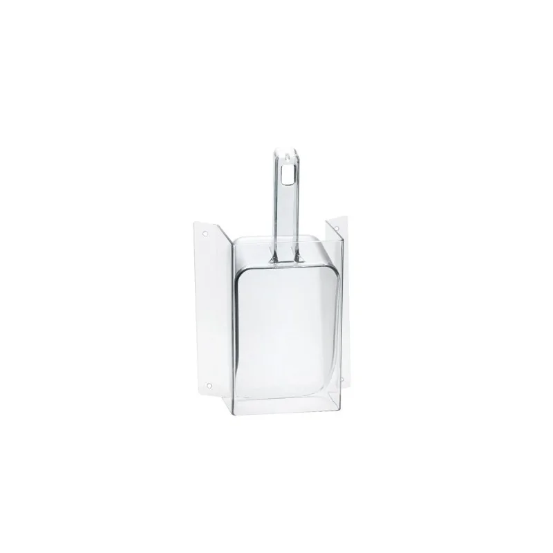 Cal-Mil Polycarbonate Wall Mount Scoop Guard With Scoop - 32oz