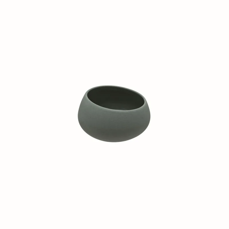 Degrenne 230956 Degrenne Bahia Argile Verte Slanted Rim Bowl 7cl - ...